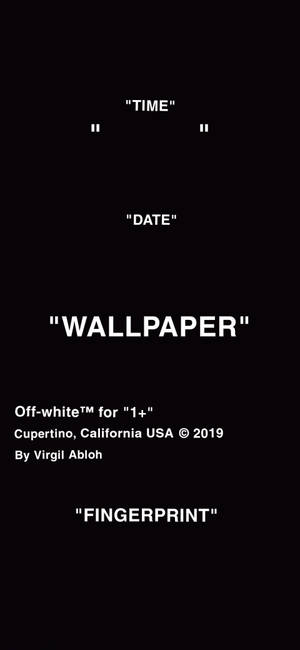 Minimalistic Elegance In Off White Wallpaper