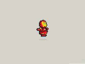 Minimalistic Pixel Artwork Wallpaper