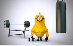 Minion Bodybuilders Hd Wallpaper