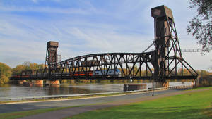 Minnesota Oldest Train Railway Bridge Wallpaper