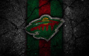 Minnesota Wild Black Stone Wallpaper