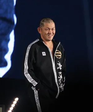 Minoru Suzuki Smiling Wrestler Wallpaper