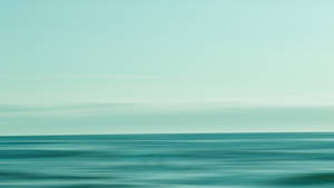 Mint Green Sea Wallpaper