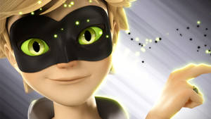 Miraculous Cat Noir Transformation Wallpaper