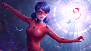 Miraculous Ladybug Butterflies Wallpaper