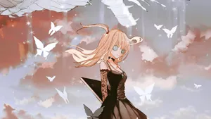 Misa Amane Button Eyes Wallpaper