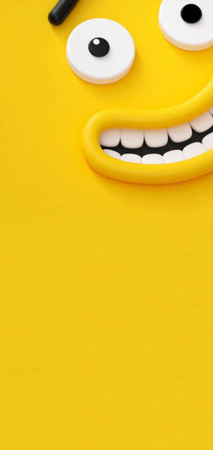 Mister Joe Yellow Punch Hole Wallpaper