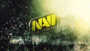 Misty Natus Vincere Logo Wallpaper