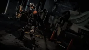 Mk11 Gunslinger Erron Black Wallpaper