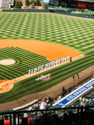 Mlb Colorado Rockies Stadium Wallpaper