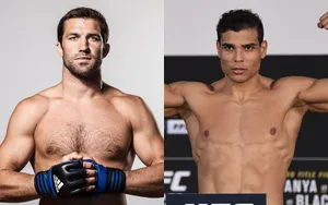 Mma Fighter Luke Rockhold And Paulo Costa Illustration Wallpaper