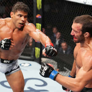 Mma Fighter Paulo Costa And Luke Rockhold Ufc 278 Event Wallpaper