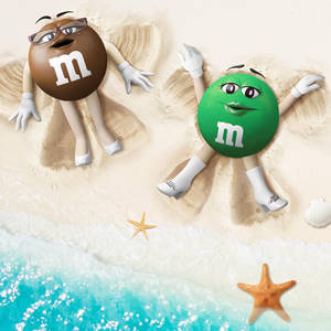 Mms Brown And Green On Island Wallpaper