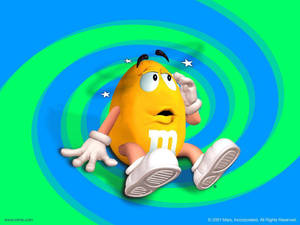 Mms Dizzy Yellow Wallpaper