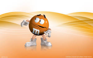 Mms Scared Orange Wallpaper