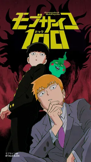 Mob Psycho 100 - Psychic Battles And Adolescent Growth Wallpaper