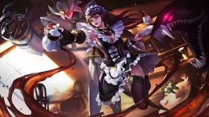 Mobile Legends Maid Selena Wallpaper