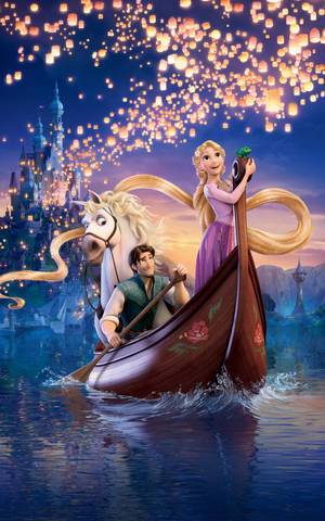 Mobile Tangled Rapunzel Wallpaper