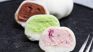 Mochi Ice Cream Flavors Wallpaper