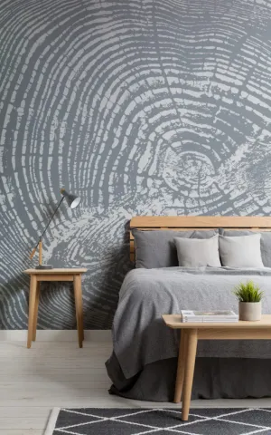 Modern Bedroom With Rich Wall Texture Wallpaper