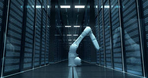 Modern Database System In Cybercity Wallpaper