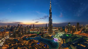 Modern Dubai City Wallpaper