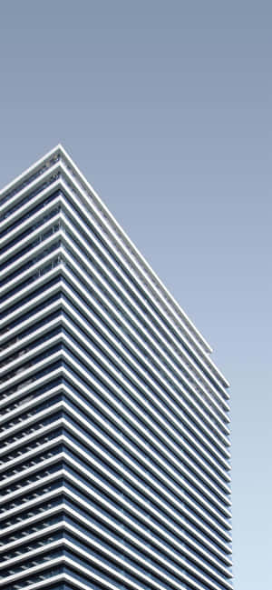 Modern Iphone Canary Wharf Building Complex Wallpaper