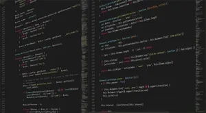 Modern It Computer Setup Wallpaper