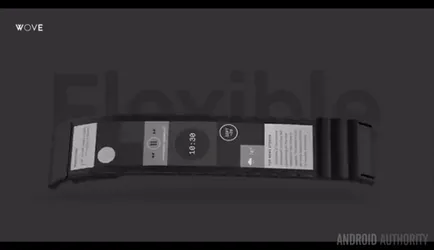 Modern Smartwatch On A Wooden Surface Wallpaper