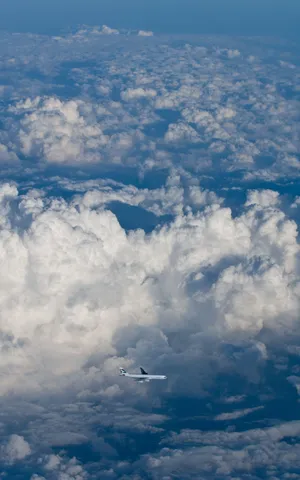 Modern Vertical Monitor Arrangement Wallpaper