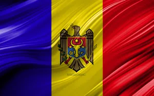 Moldova Flag Logo Wallpaper