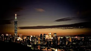 Moldovas Sunset City Wallpaper
