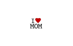 Mom And Son Minimalist Poster Wallpaper
