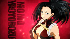 Momo Yaoyorozu, A Student Of U.a High School Wallpaper