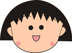 Momoko Sakura Face Chibi Maruko Chan Wallpaper