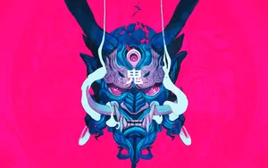 Momotaro Oni Devil Horns Wallpaper