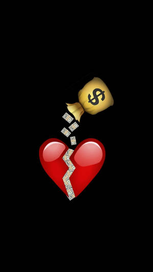 Money Mends Broken Heart Iphone Wallpaper