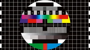 Monitor Screen Test Circular Pattern Display Wallpaper