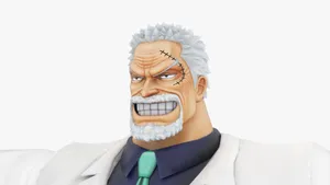 Monkey D Garp 3d Art Wallpaper