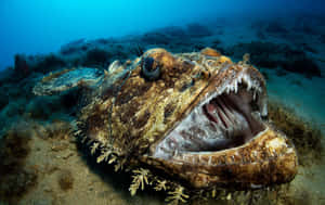 Monkfish Lurkinginthe Deep Wallpaper