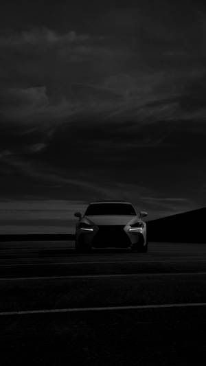 Monochromatic Lexus Iphone Wallpaper