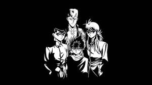 Monochromatic Poster Yuyu Hakusho Wallpaper