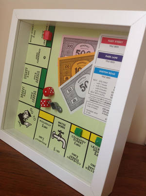 Monopoly Framed Cube Wallpaper