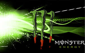 Monster Energy Drink Artistic Design Wallpaper