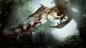 Monster Hunter Desktop Lock Screen Wallpaper
