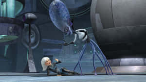 Monsters Vs Aliens Gallaxhar Wallpaper