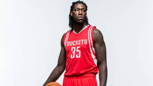 Montrezl Harrell Basketball Portrait Wallpaper