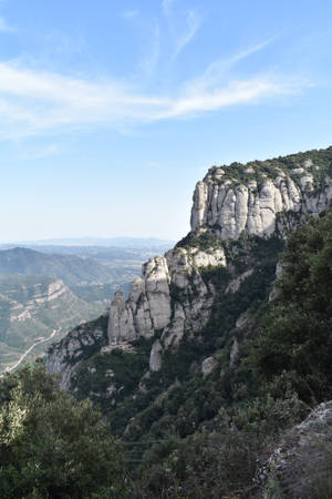 Montserrat Cliff Phone Wallpaper