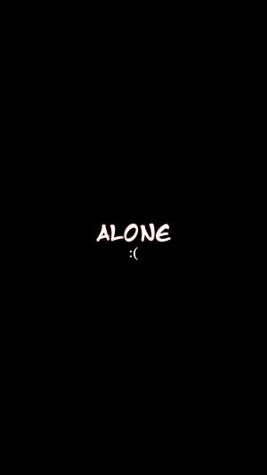 Mood Off Alone Wallpaper