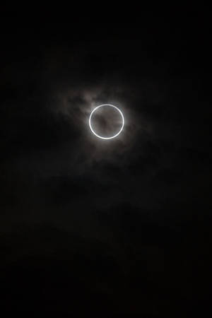 Moon Aesthetic Solar Eclipse Wallpaper